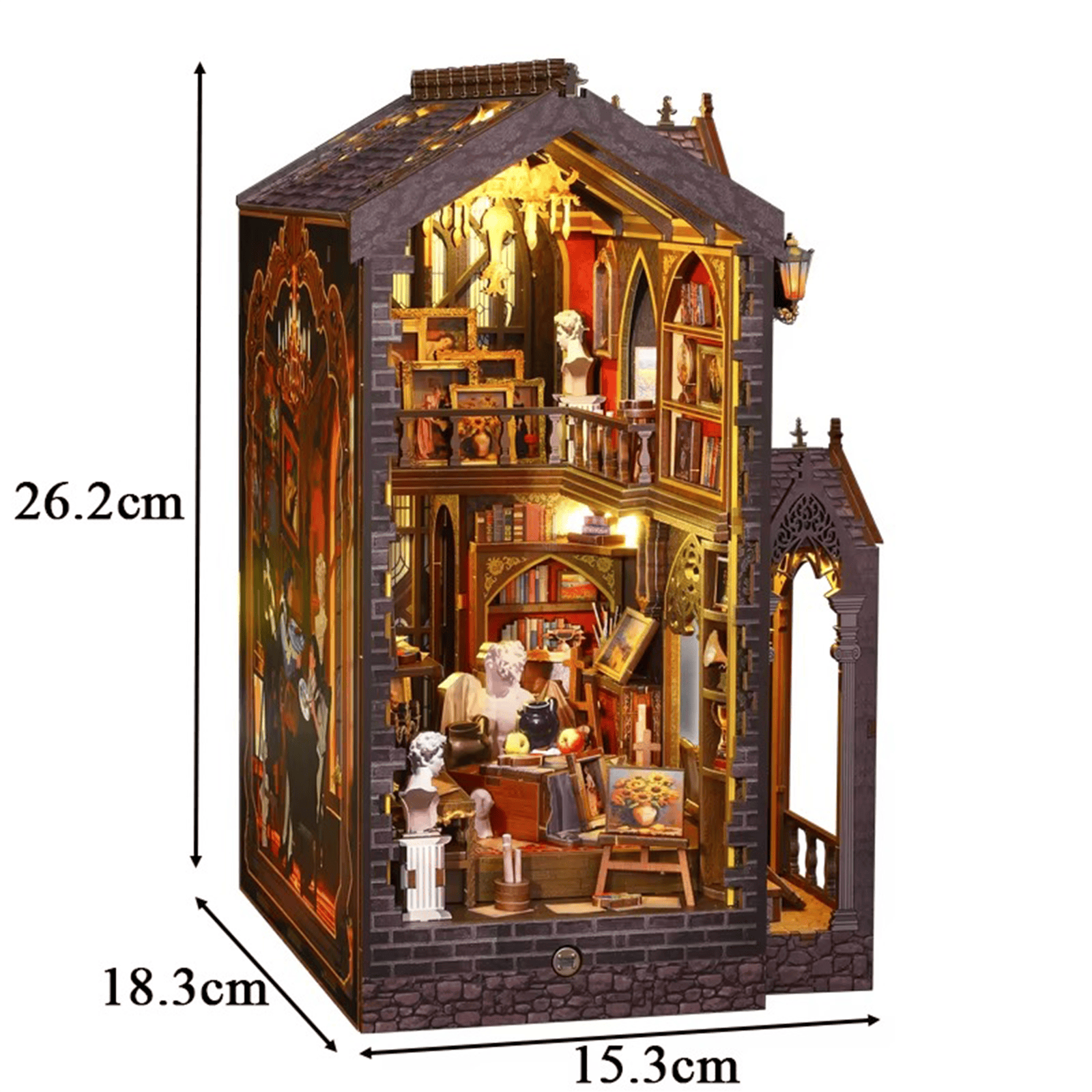 Wonder Studio Book Nook - dimensions