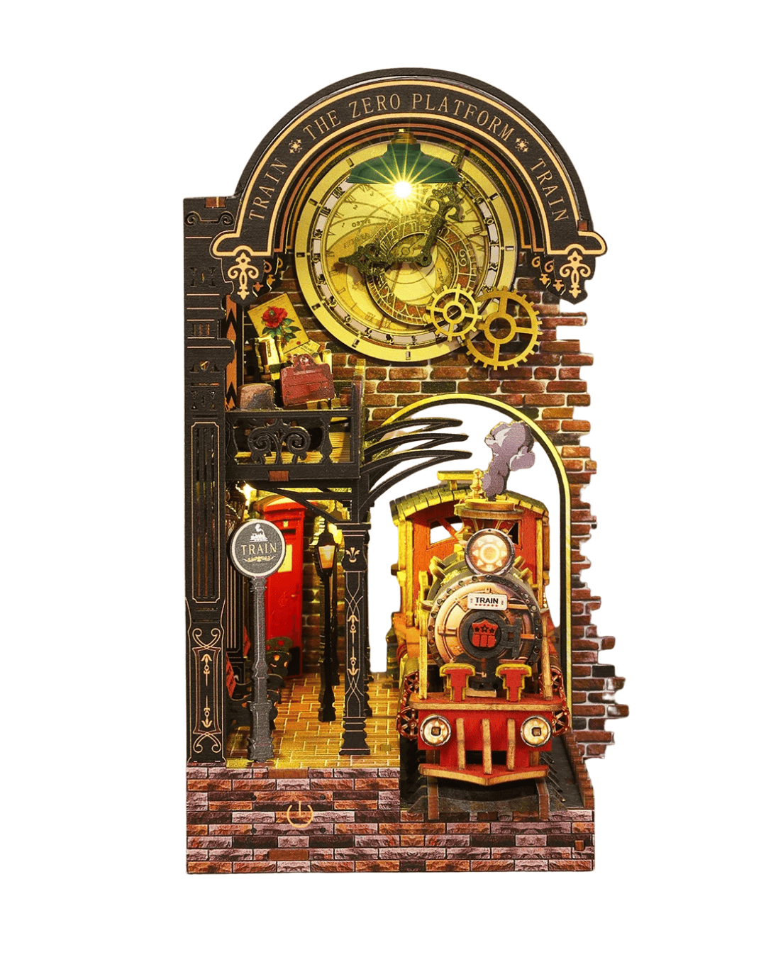 Zero Platform Book Nook - Magical Train Station