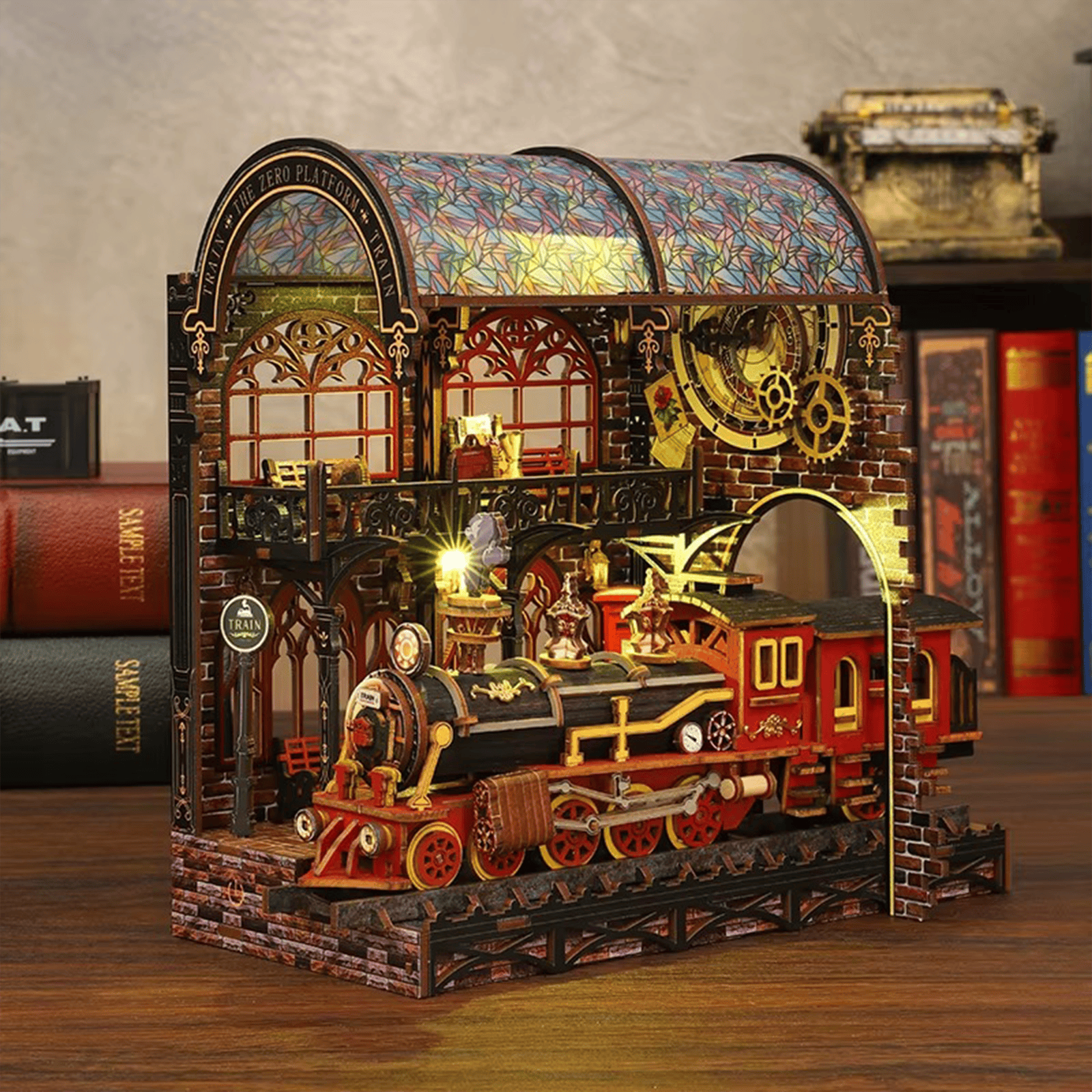 Zero Platform Book Nook - Magical Train Station