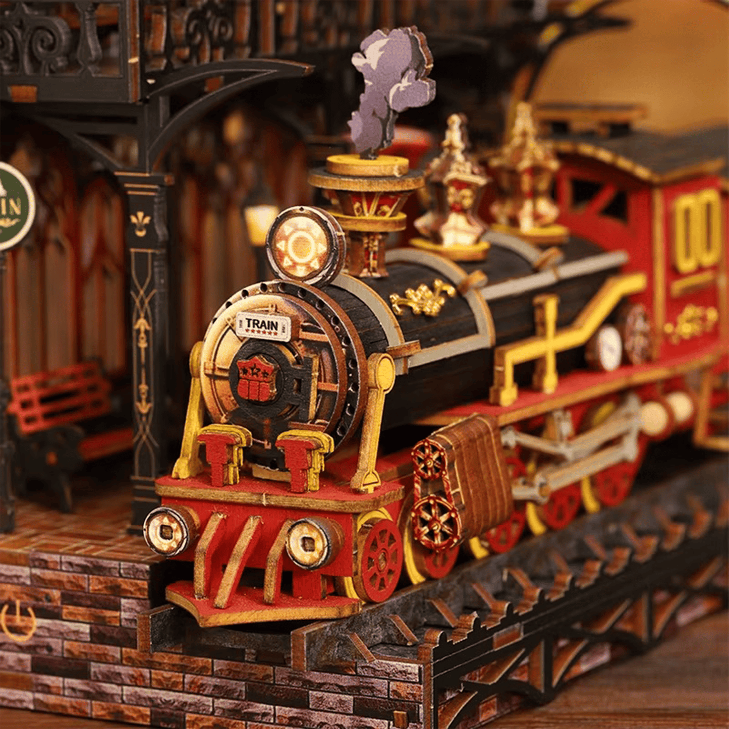 Zero Platform Book Nook - Magical Train Station