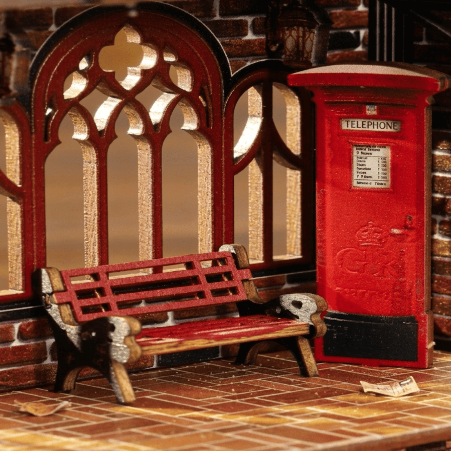 Zero Platform Book Nook - Magical Train Station
